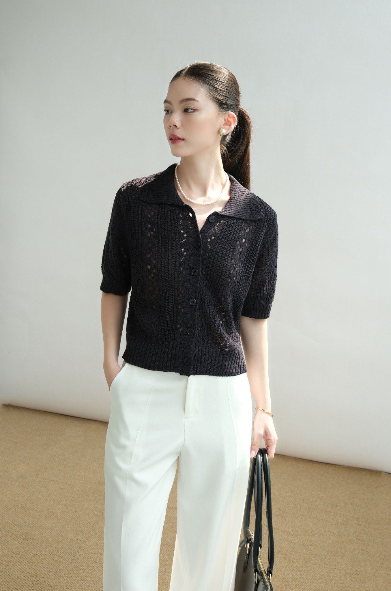  Áo Dệt Kim Hoa FAK088 