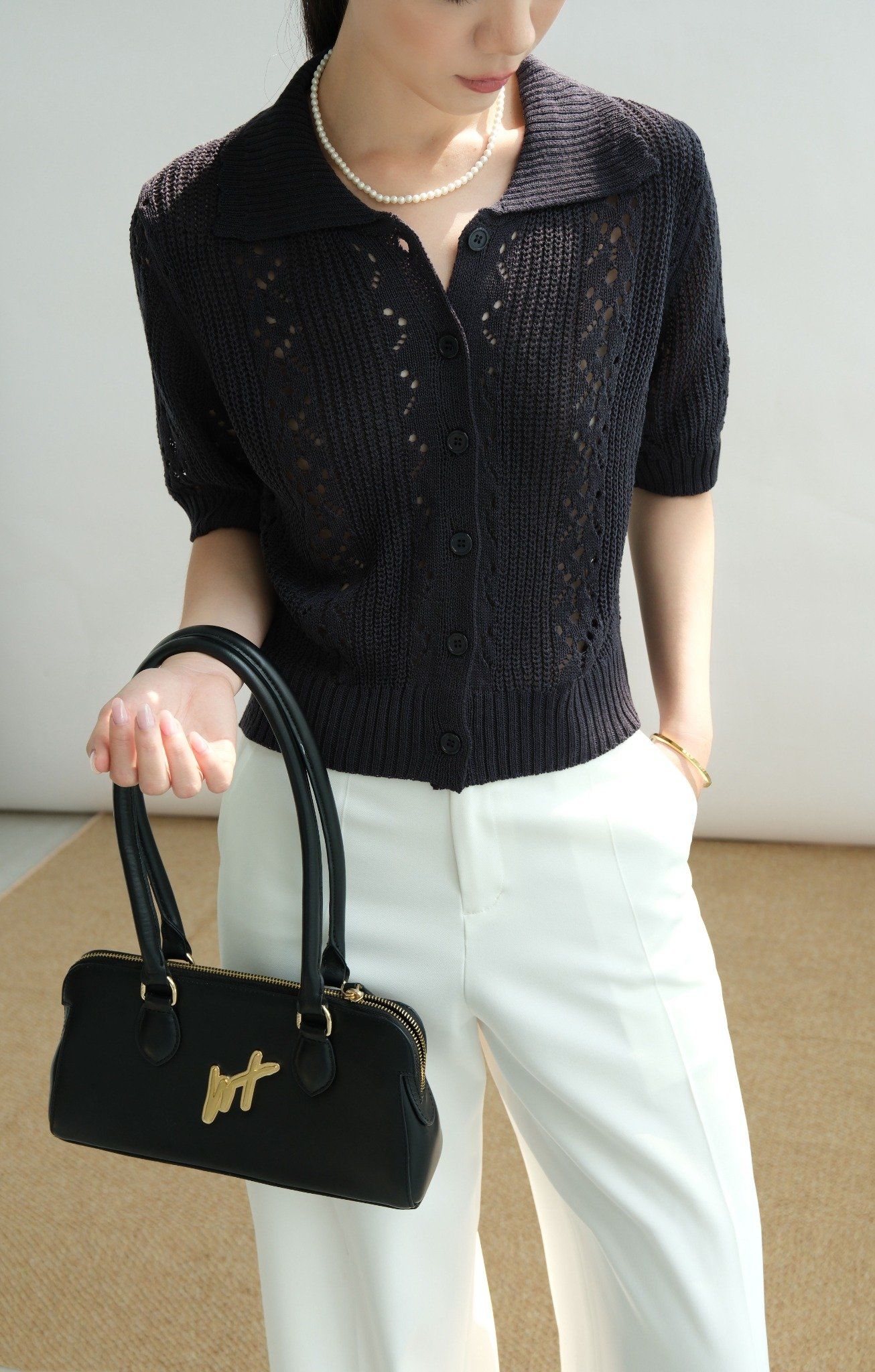  Áo Dệt Kim Hoa FAK088 