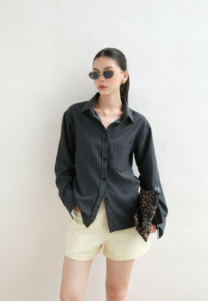  Áo Sơ Mi Form Rộng FAS388 