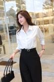  Áo Sơ Mi Trơn Classic FAS383 