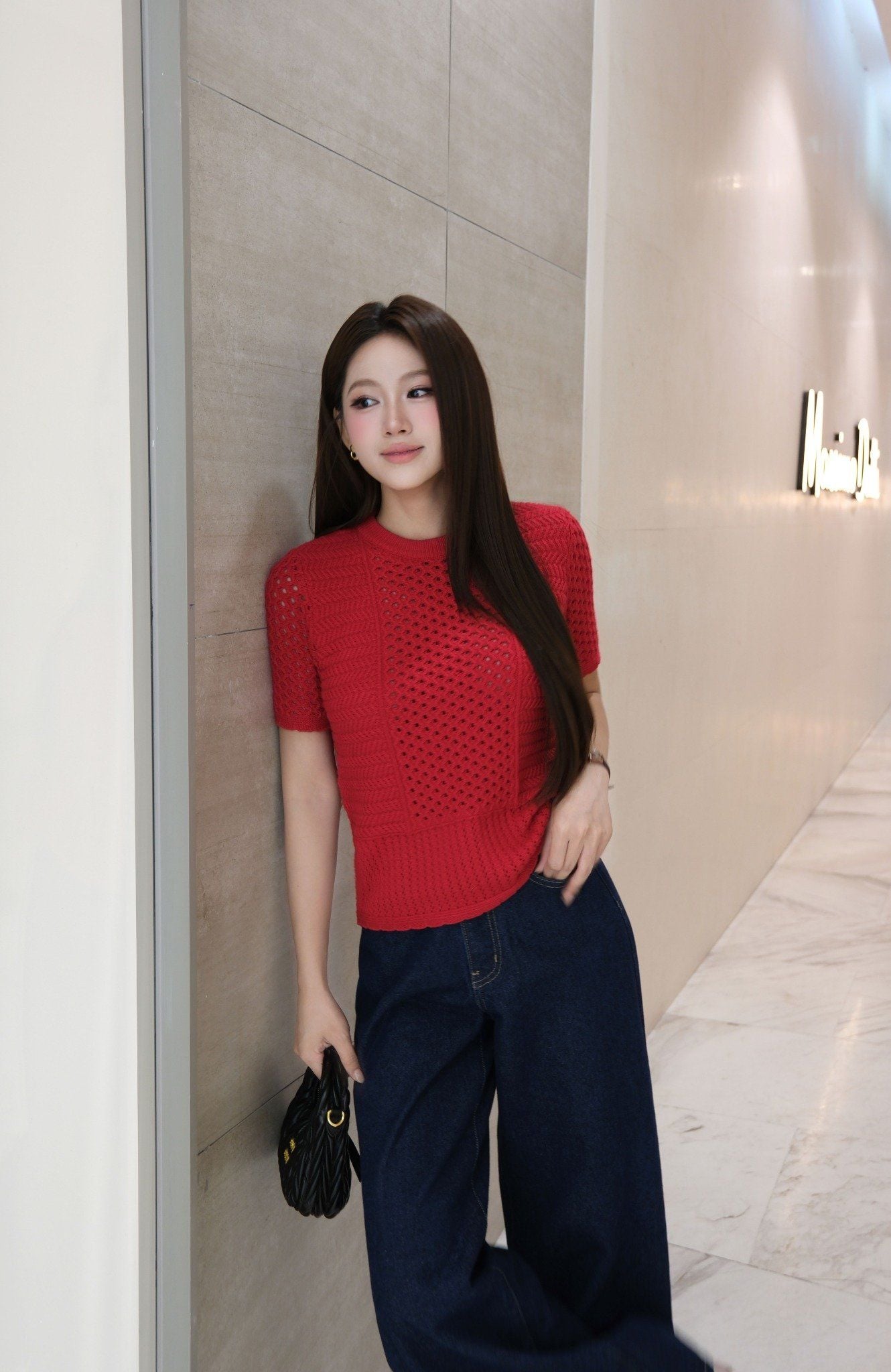  Áo Dệt Kim Cổ Tròn FAK085 