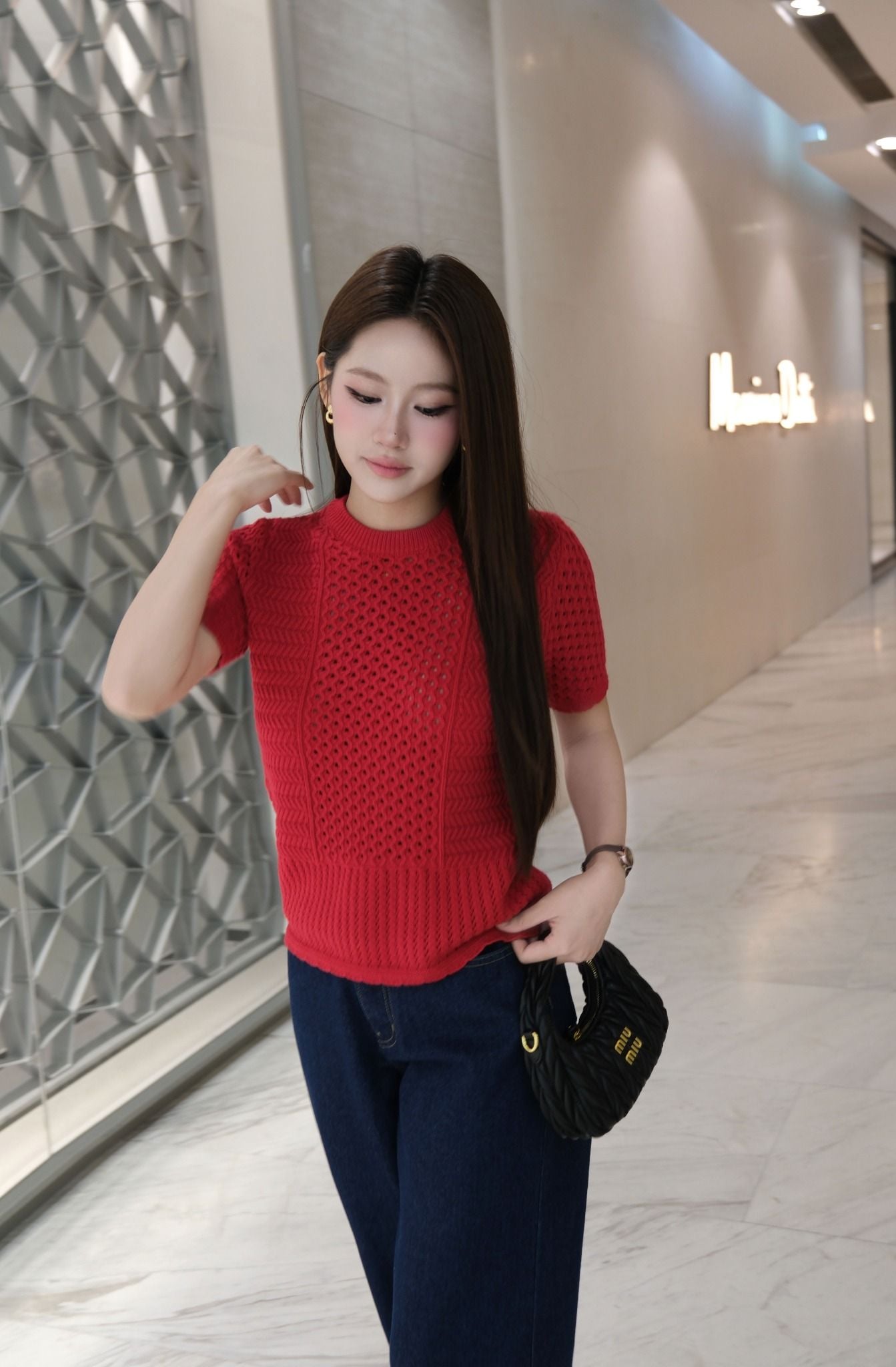  Áo Dệt Kim Cổ Tròn FAK085 