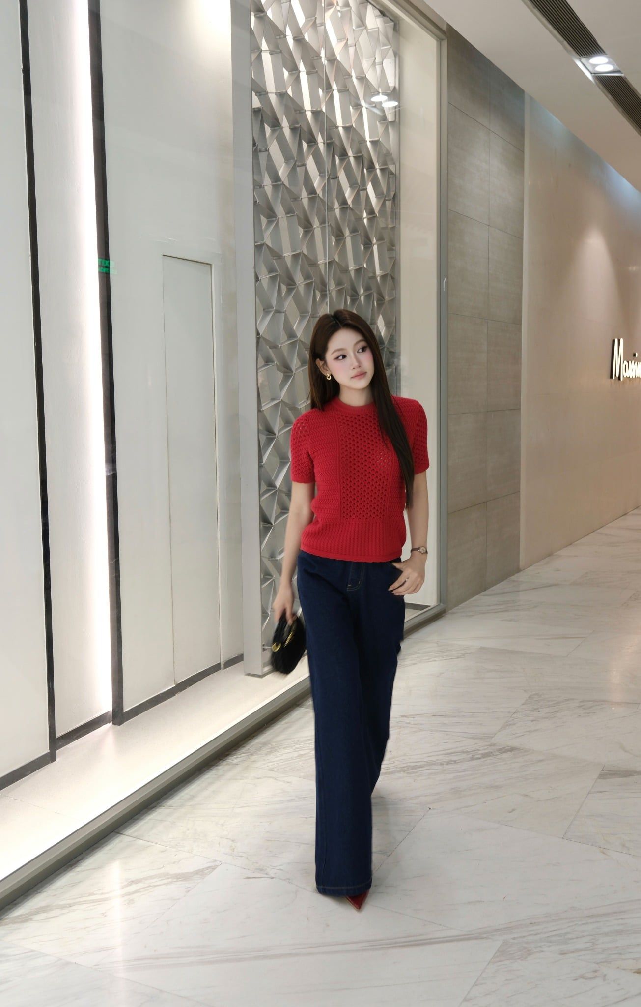  Áo Dệt Kim Cổ Tròn FAK085 