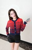  Cardigan Sọc FAH086 