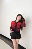 Cardigan Sọc FAH086 