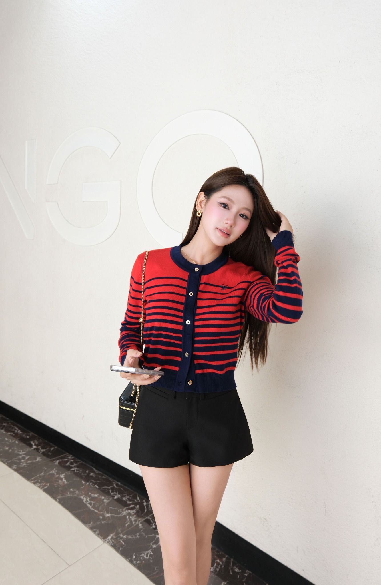  Cardigan Sọc FAH086 