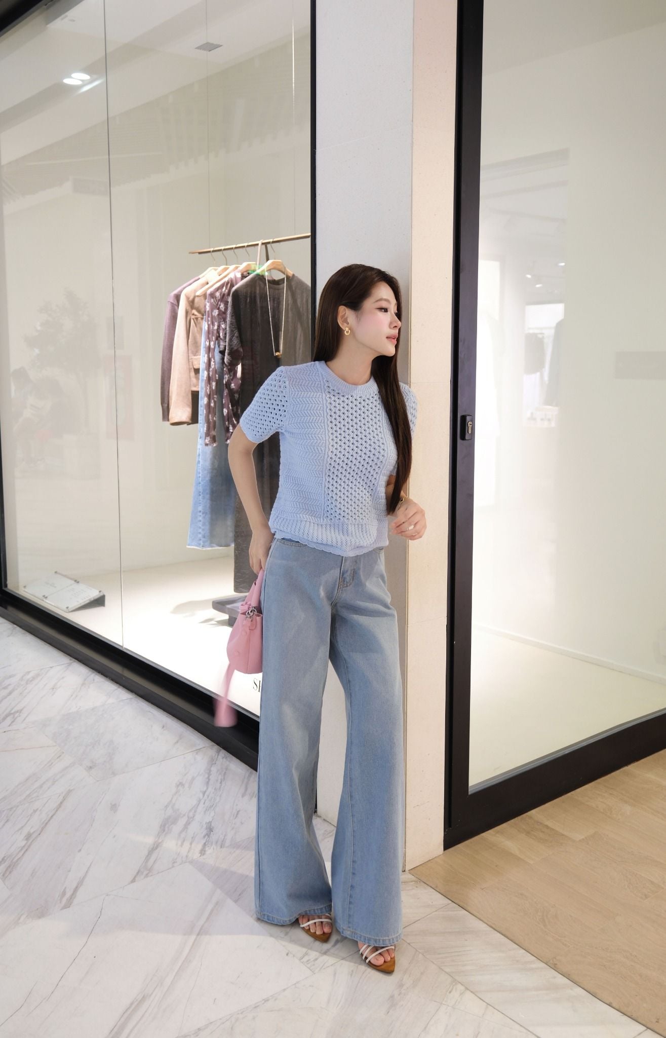  Áo Dệt Kim Cổ Tròn FAK085 