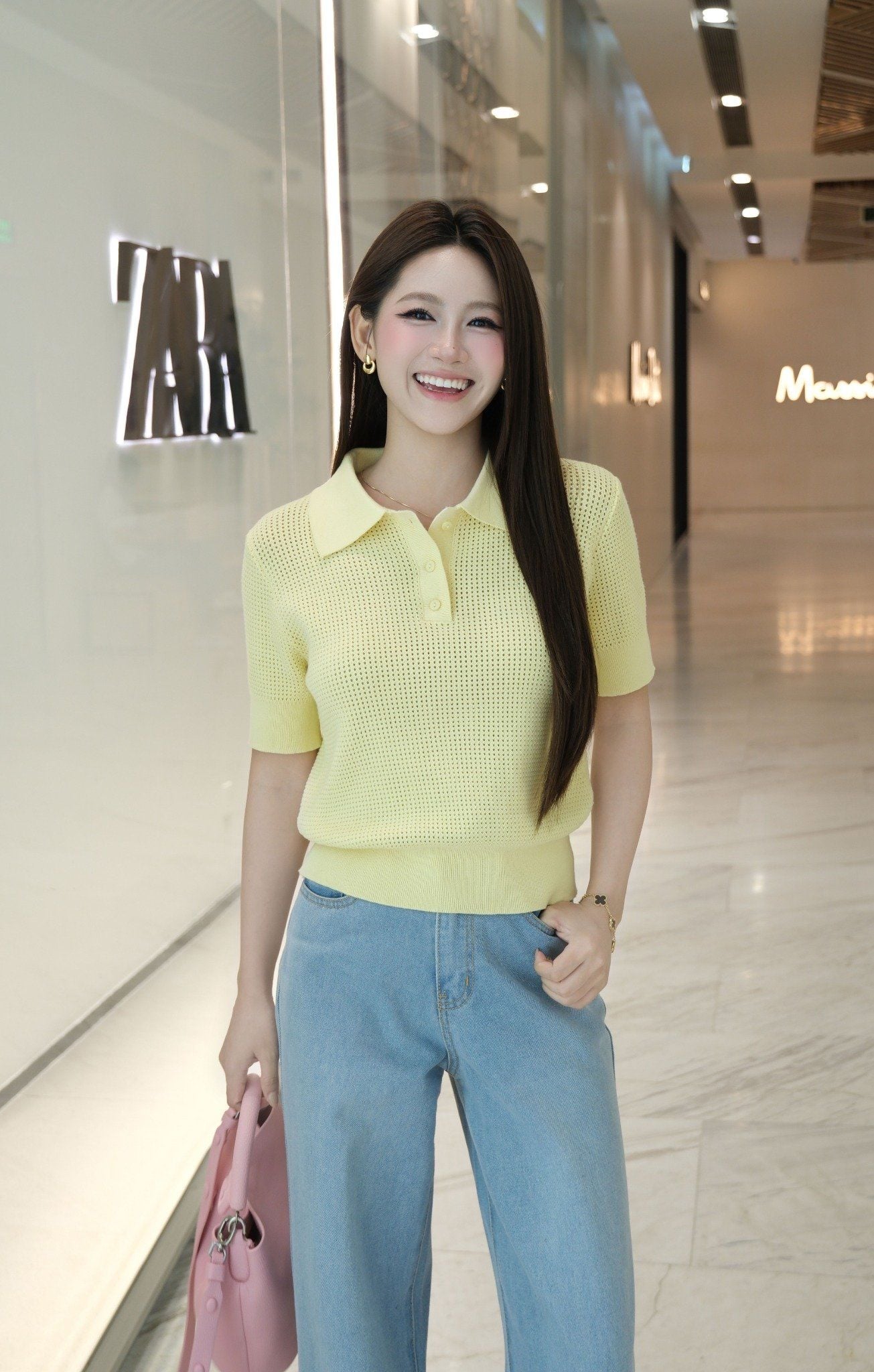  Áo Polo Lưới FAP084 