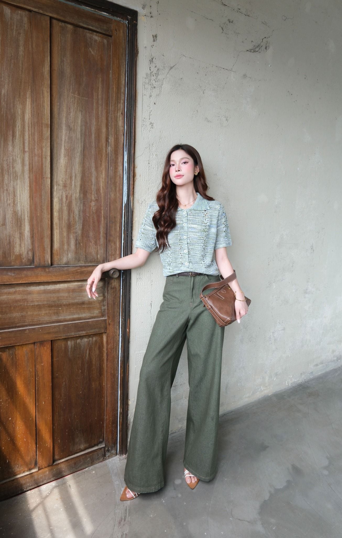  Áo Dệt Kim Hoa FAK093 