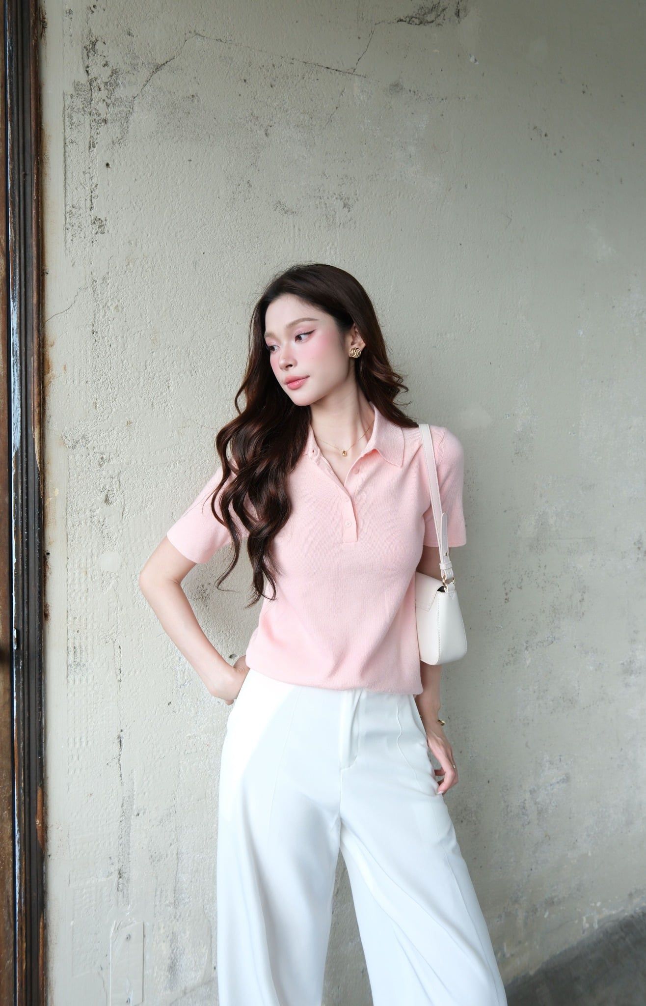  Áo POLO Dệt Kim FAP095 