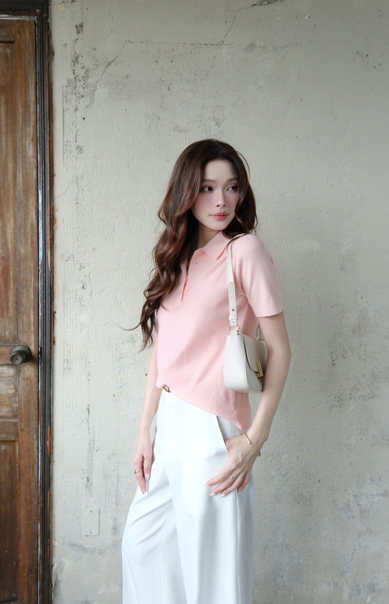  Áo POLO Dệt Kim FAP095 