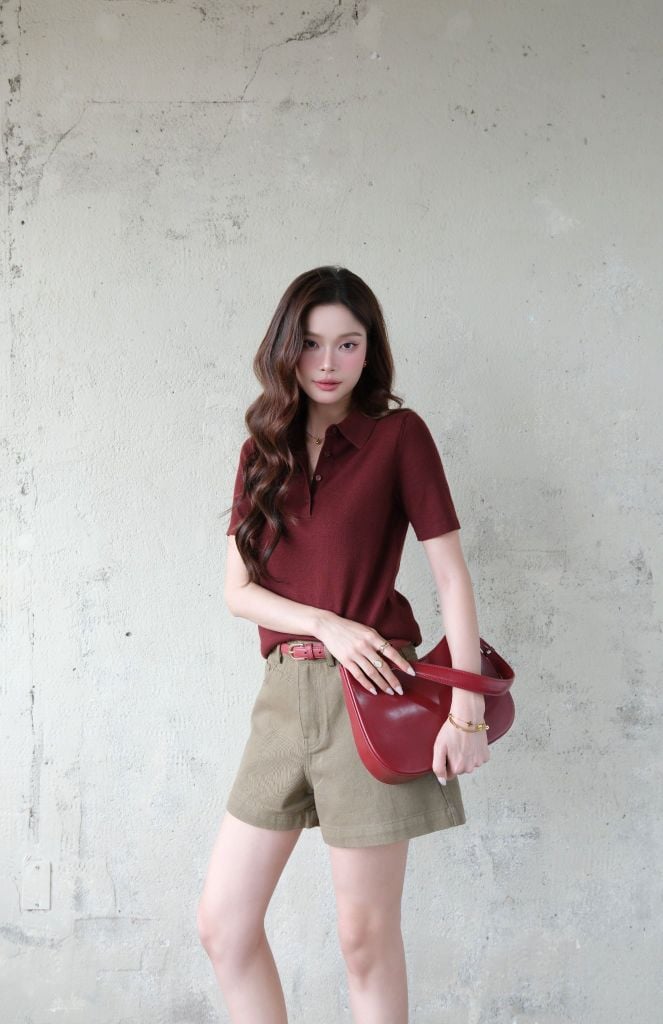  Áo POLO Dệt Kim FAP095 