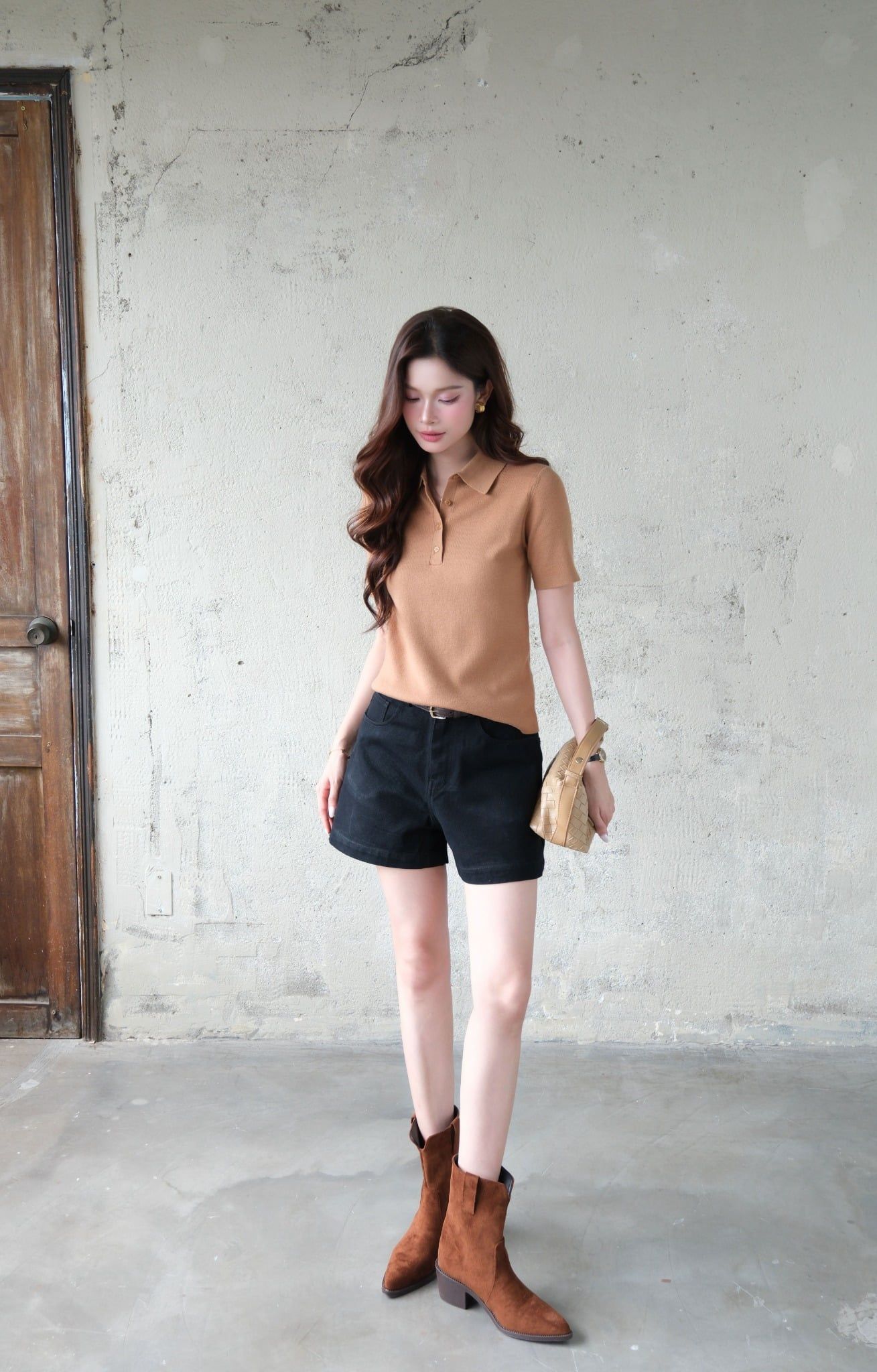  Short Kaki Jean FQJ051 