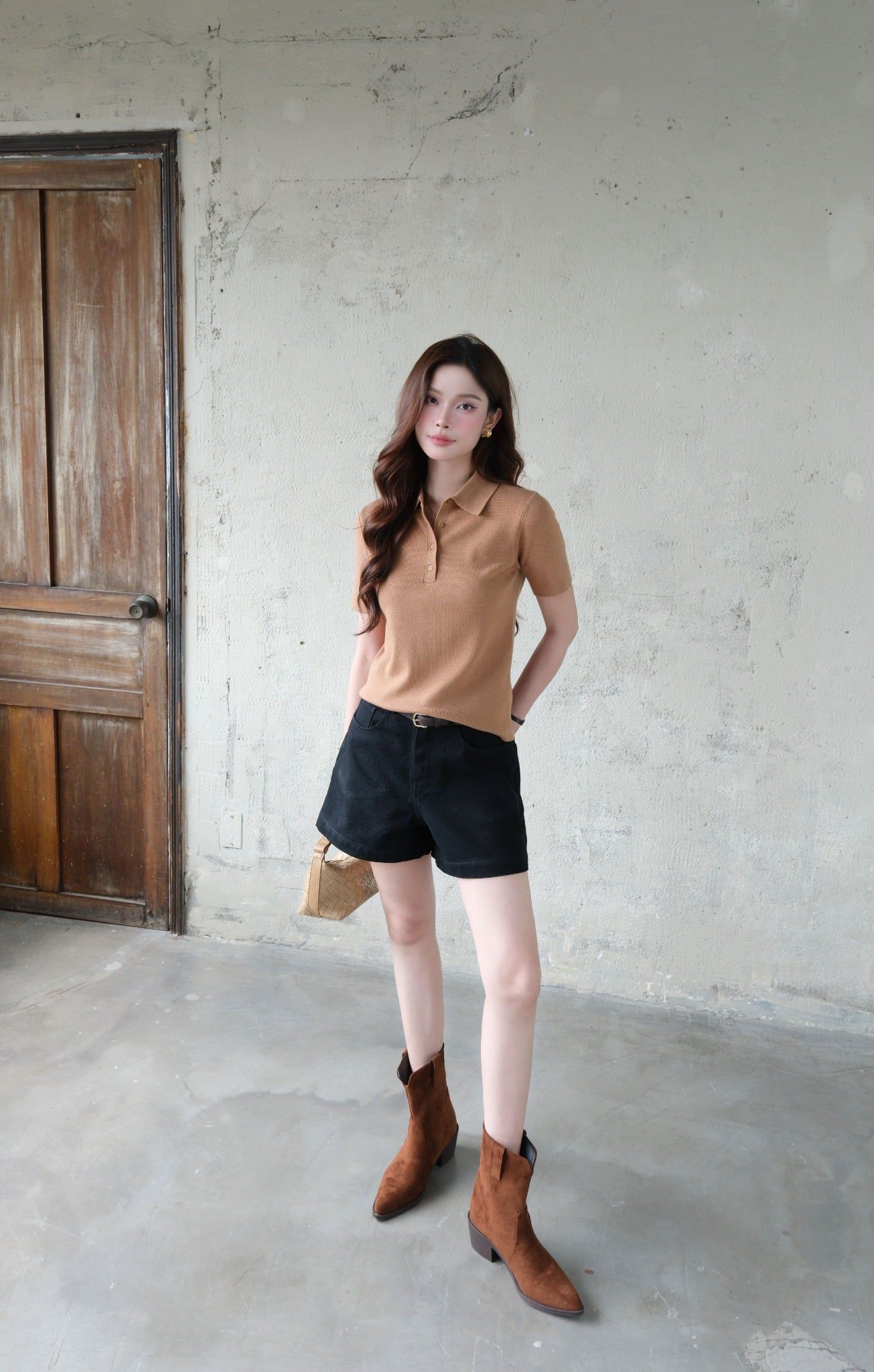  Short Kaki Jean FQJ051 