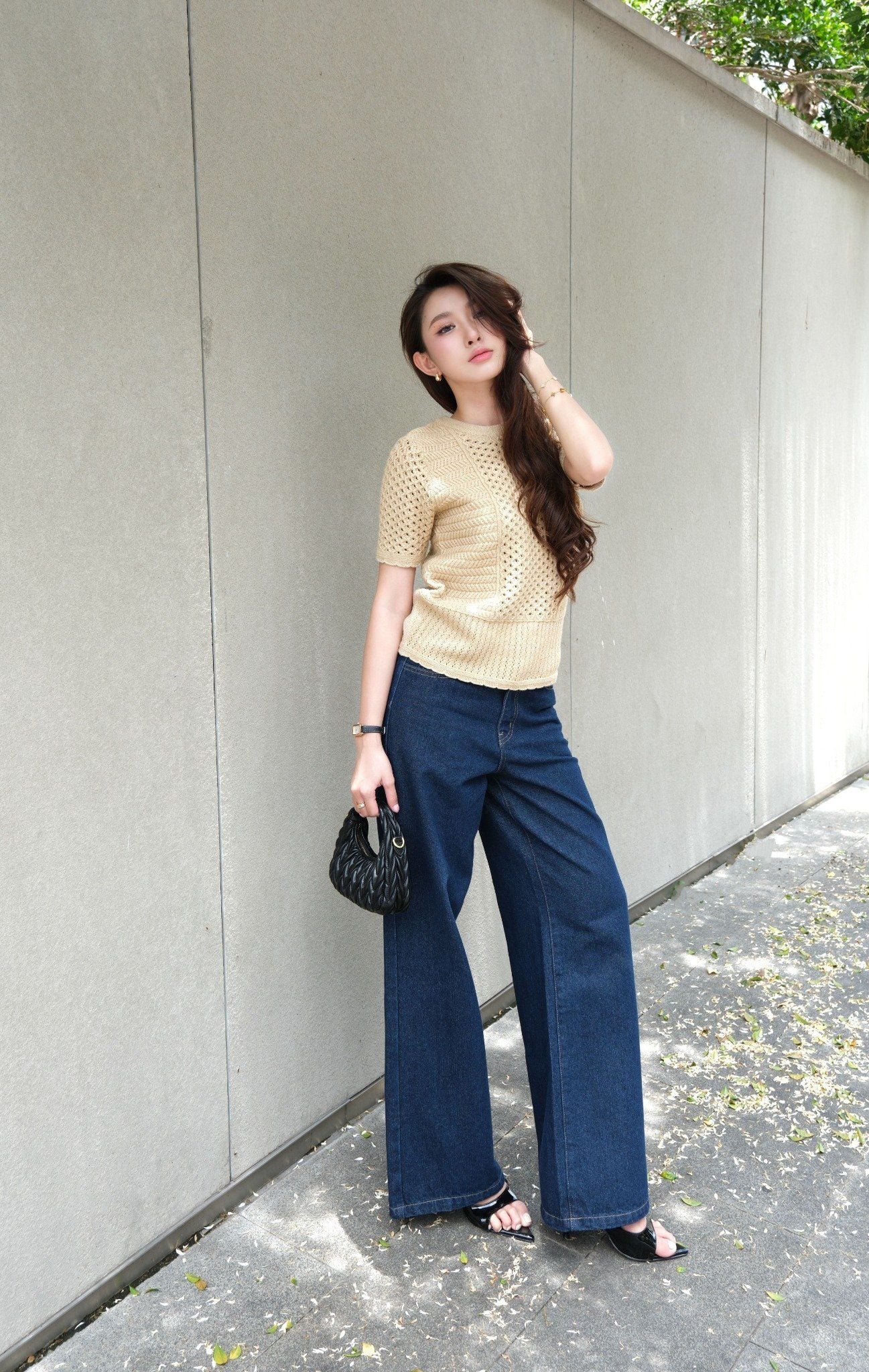  Áo Dệt Kim Cổ Tròn FAK085 