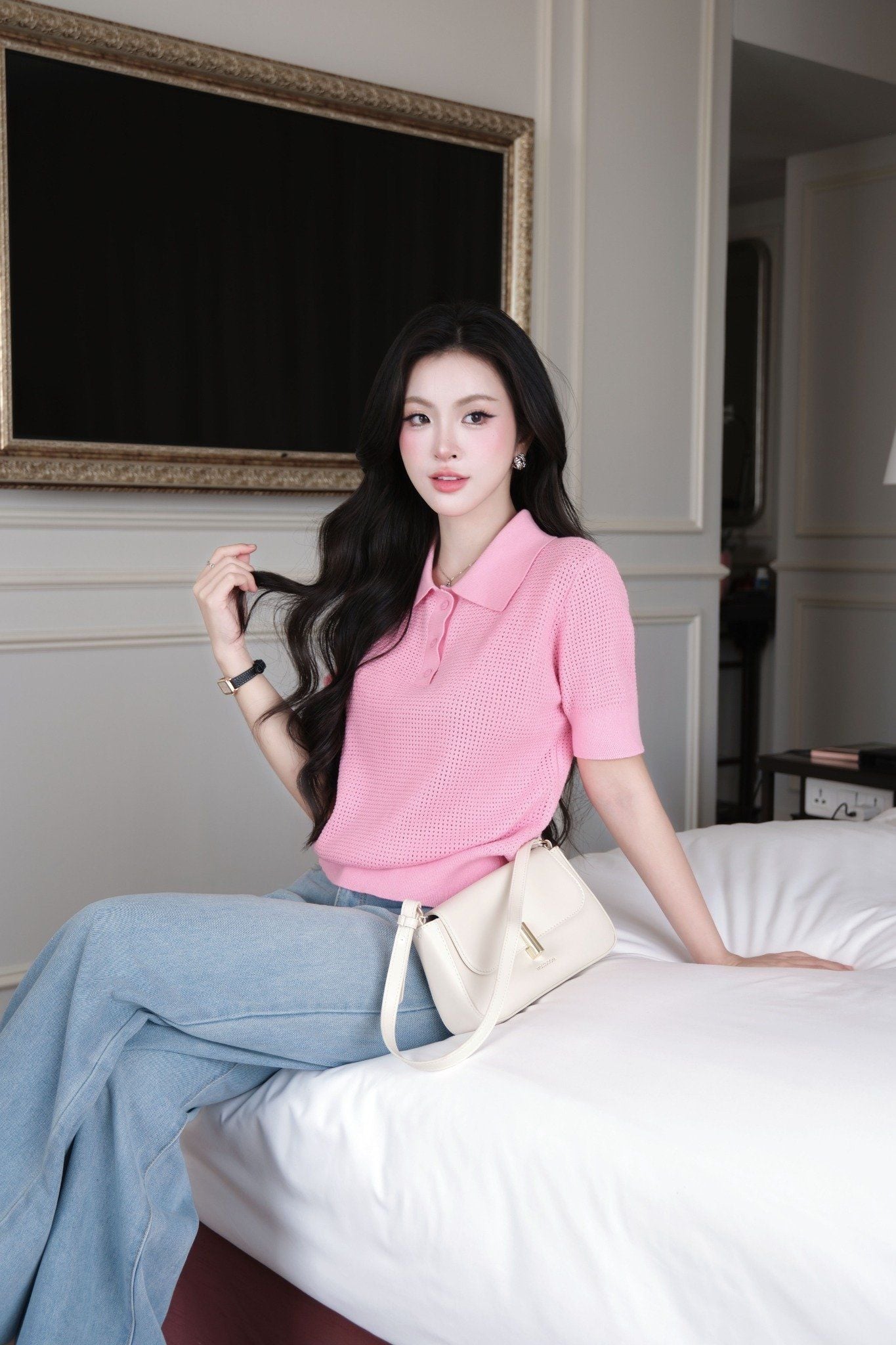  Áo Polo Lưới FAP084 