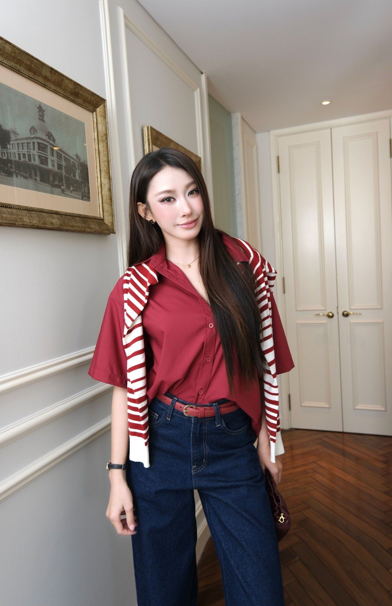  Sơ Mi Tay Ngắn FAS374 