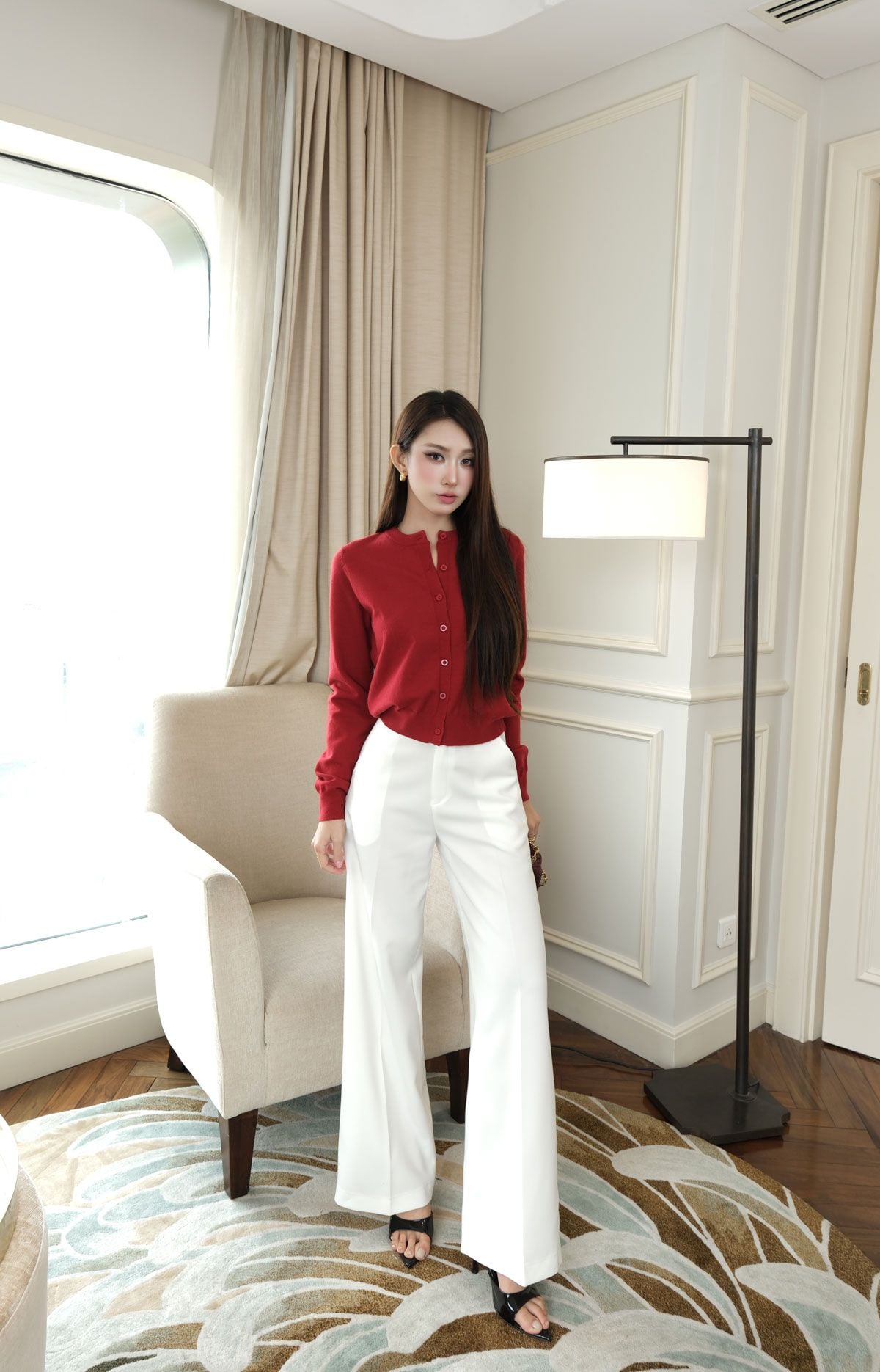  Áo Cardigan Trơn FAH087 