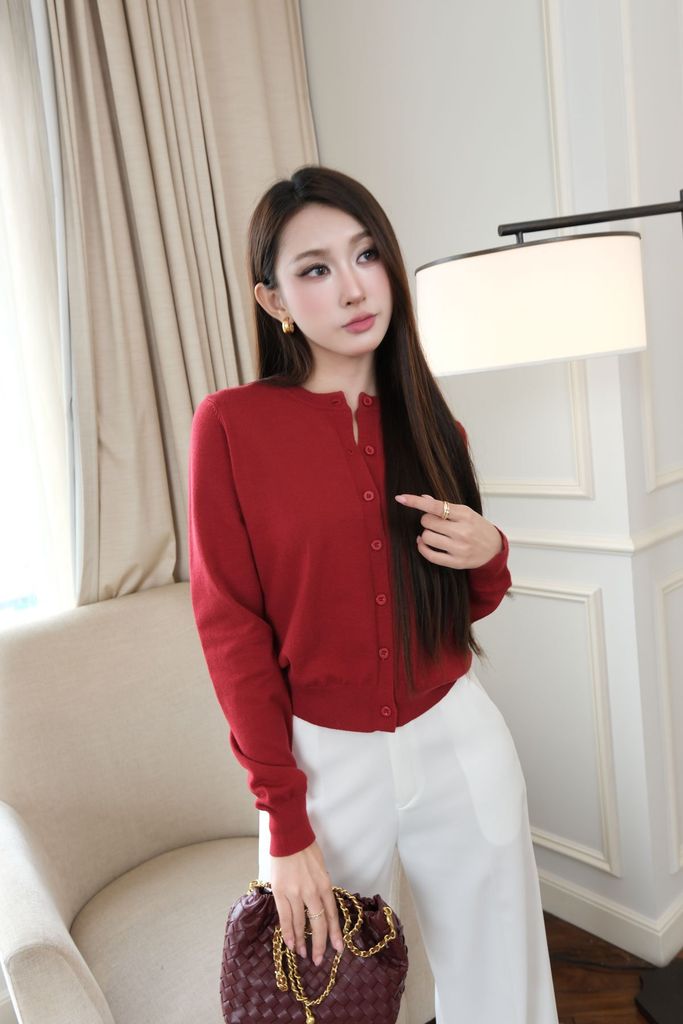  Áo Cardigan Trơn FAH087 