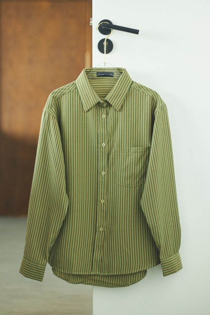  Sơ Mi Sọc Form Rộng FAS388 