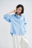 Áo Sơ Mi Trơn Oversize FAS291 
