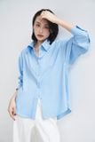  Áo Sơ Mi Trơn Oversize FAS291 
