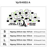  Tranh mica EPeBen dán tường nổi 3d hình Cây khung ảnh Việt Nam Fortune decor trang trí Phòng làm việc, Văn Phòng 