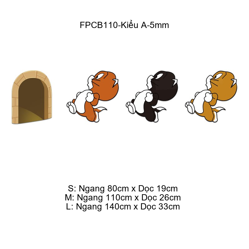  Tranh Fomex EPeBen dán tường nổi 3d 3 chú mèo Trang Trí Phòng Trẻ Cho Bé, Mầm non, Mẫu Giáo 