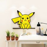  Tranh mica EPeBen dán tường nổi 3d hình PIKA PIKACHU Trang Trí Phòng Cho Bé,Mẫu Giáo, Lớp Học 