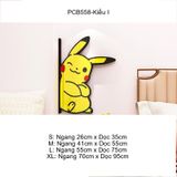  Tranh mica EPeBen dán tường nổi 3d hình PIKA PIKACHU Trang Trí Phòng Cho Bé,Mẫu Giáo, Lớp Học 