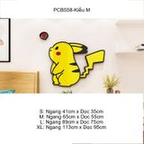  Tranh mica EPeBen dán tường nổi 3d hình PIKA PIKACHU Trang Trí Phòng Cho Bé,Mẫu Giáo, Lớp Học 