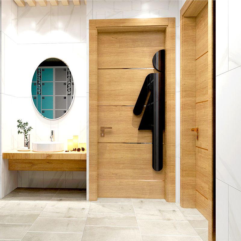  Tranh Mica EPeBen dán tường nổi 3d Hình WC nam nữ decor trang Trí Nhà Tắm,Nhà Vệ Sinh 