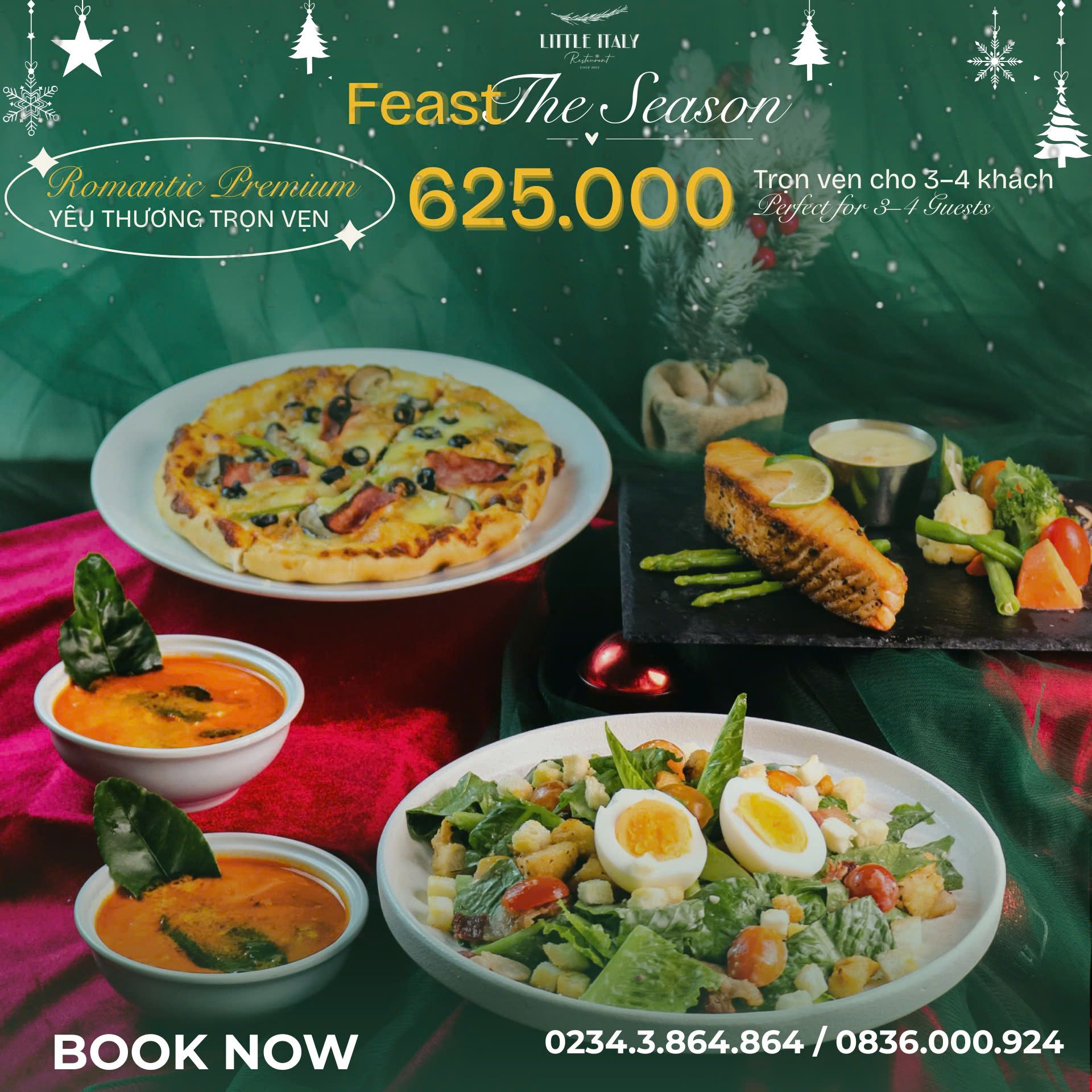  ROMANTIC PREMIUM SET - YÊU THƯƠNG TRỌN VẸN - FEAST THE SEASON 2025 