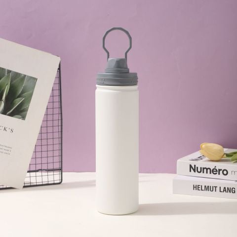 VERCHINI - Bình nước giữ nhiệt Inox 304 họa tiết đơn giản