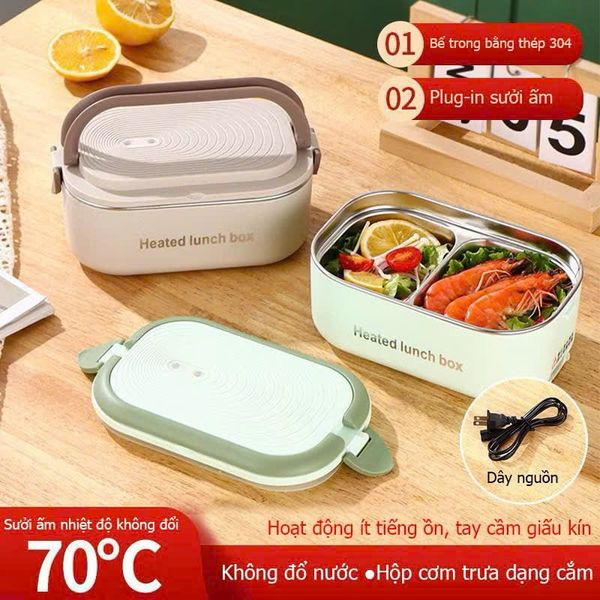 VERCHINI- Hộp cơm hâm nóng bằng điện