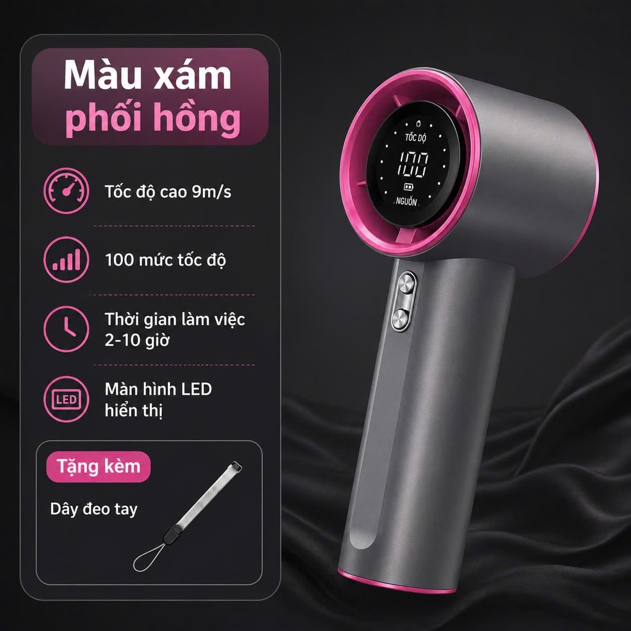 VERCHINI - Quạt Mini Cầm Tay SP0129