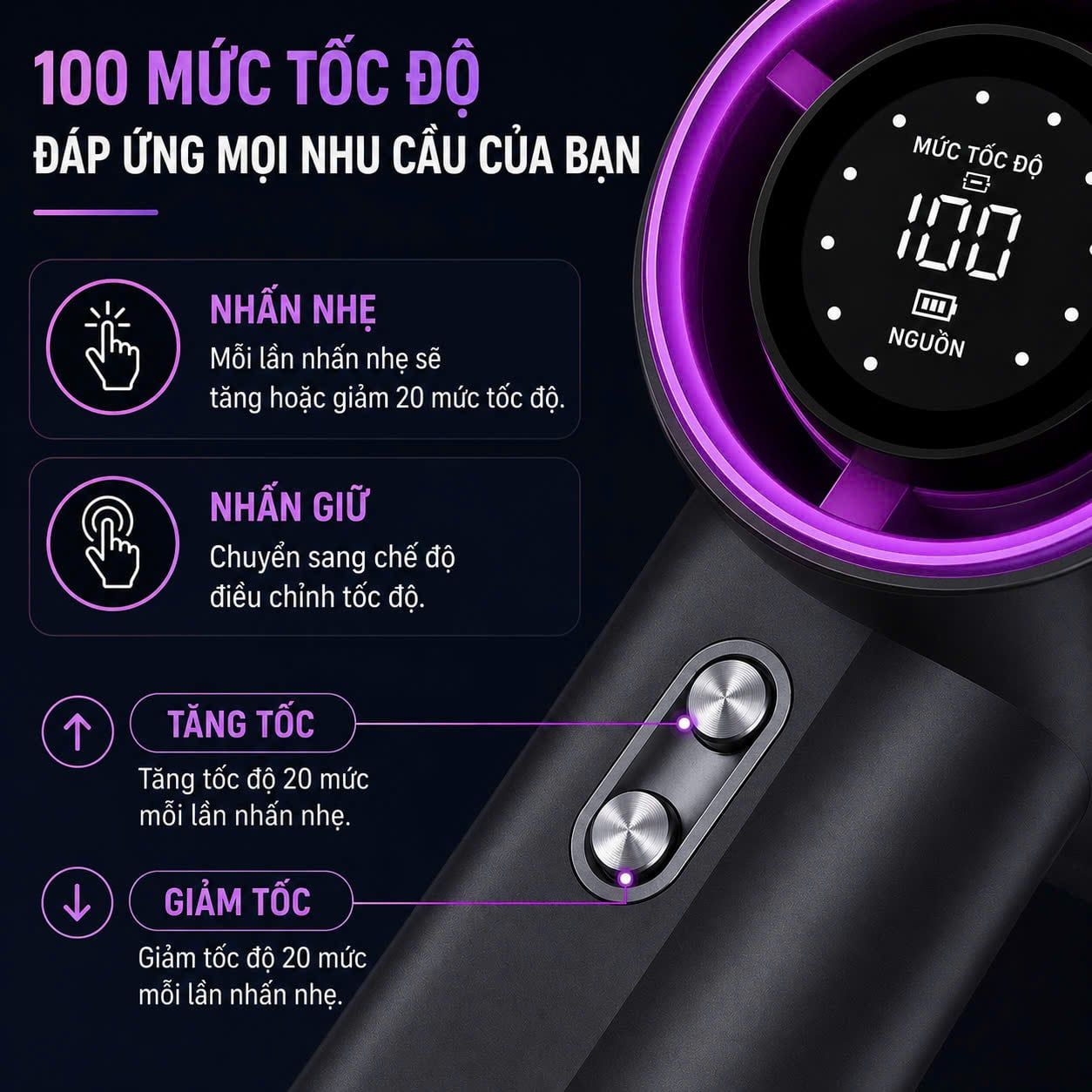 VERCHINI - Quạt Mini Cầm Tay SP0129