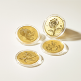  Hoa Hướng Dương Vàng 24K 9999 (0.1g) – Rạng Rỡ & Thành Công 