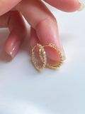 14K Inside-Out Stellar Hoops (L) 