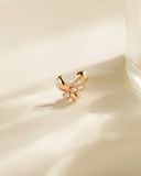  14K Crystal Butterfly Piercing 