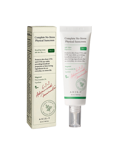 Kem Chống Nắng Vật Lý Dịu Nhẹ AXIS-Y Complete No-Stress Physical Sunscreen 50ml 