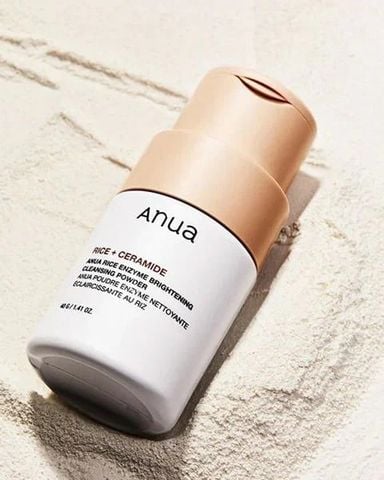  Bột Rửa Mặt Làm Sáng Da Anua Rice Enzyme Brightening Cleansing Powder 40g 