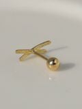  14K Cross Bar Piercing 