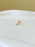  14K Leaf Piercing 