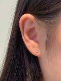 14K Teardrop Piercing 