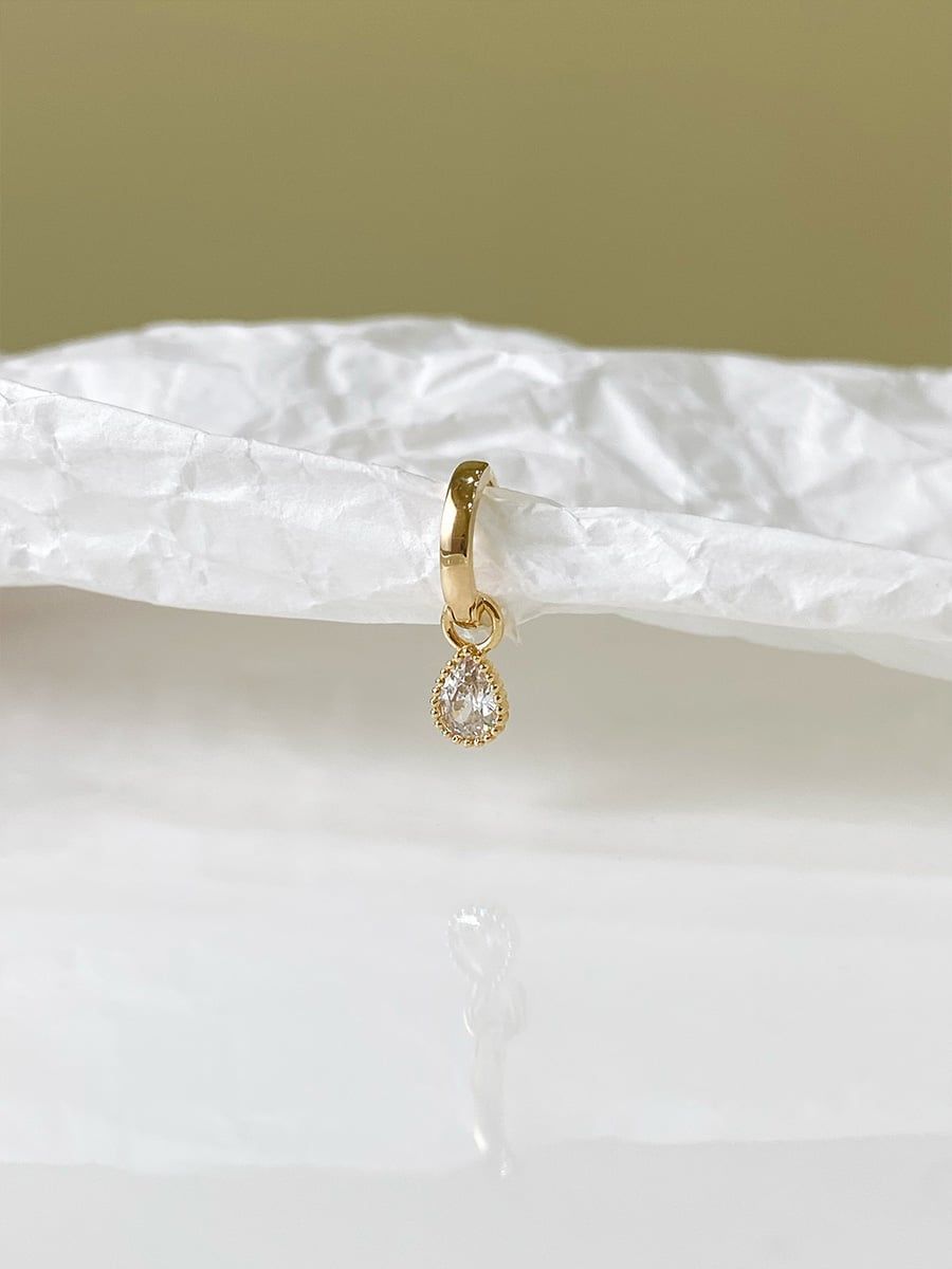  14K Dew Drop Charm 