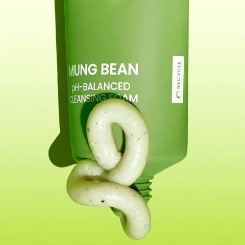  Sữa rửa mặt Beplain Mung Bean pH-Balanced Cleansing Foam 80ml 