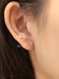  14K Diamond Zodiac Piercing 