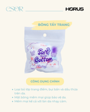  Bông tẩy trang Horus Round Soft Cotton Pads 15 Pcs 