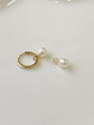  14K Soft Glow Pearl Charm 